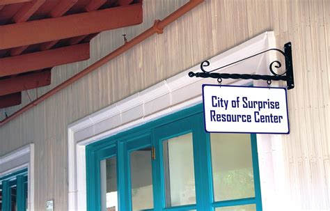 city of surprise resource center|city of surprise cap office.